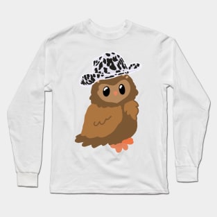 Cowboy owl Long Sleeve T-Shirt